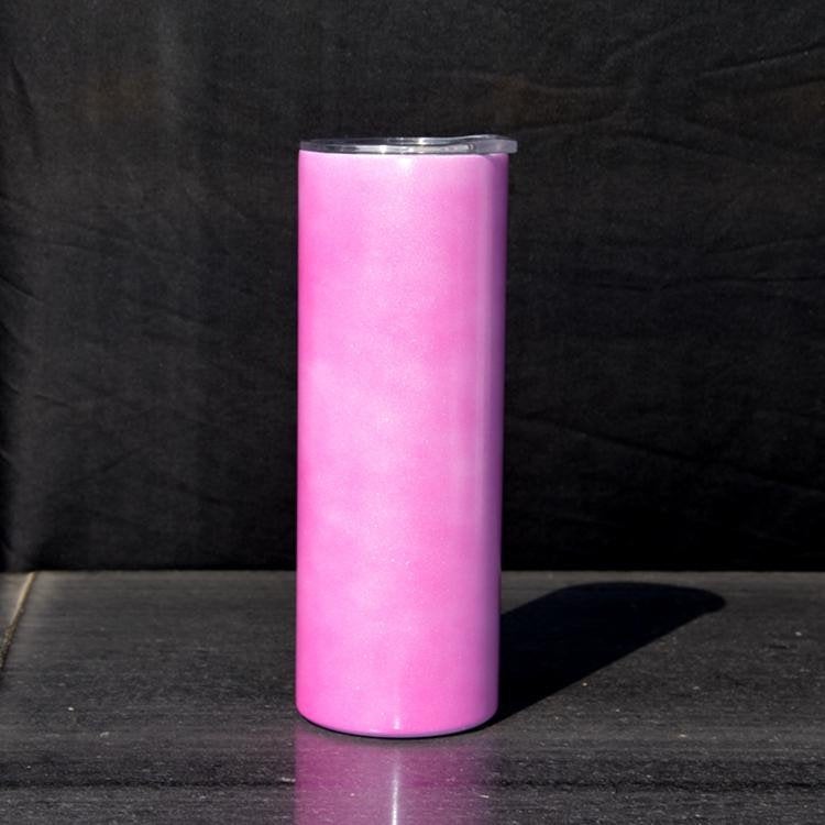 UV Color Changing sublimation Blank Stainless 20oz Straight Skinny Tumblers